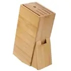 Knife Storage Wood Knife Holder Block Scissor Slot Rack Kitchen Tool