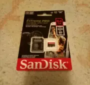 New SanDisk 64GB Extreme Pro Micro SDXC Card + SD Adapter for Smartphones & More
