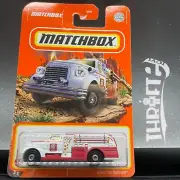 Matchbox Fire Truck 2022 46/100 - MBX Fire Dasher vintage fire engine toy MIP