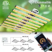 Phlizon 640W Full Spectrum Samsung LED Grow Light Bar Commercial Grow CO2 Indoor