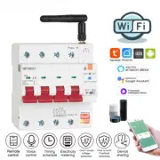 New Tuya Smart WiFi Breaker Prepaid Meter Timer Switch Voltage Current Protector