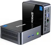[GMKtec] Mini PC Intel Core i7-1195G7 (Turbo 5.0 GHz) 32GB DDR4 1TB SSD Desktop Mini Computers WiFi 6, BT 5.2/ DP, HDMI/RJ45 2.5G/USB4.0