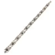 Modernist Bracelet Link, Handmade Bracelet, 925 Sterling Silver
