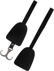 PartyKindom 2pcs Car Seat Headrest Hooks Zinc Alloy Microfiber Leather Hangers Back Seat Organizers for Car Stylish Hidden Hooks for Vehicle