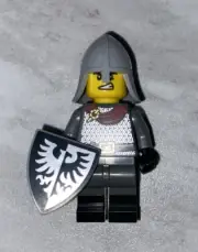 Lego Black Falcon Knight Minifigure Build A Minifigure (BAM) Brand New