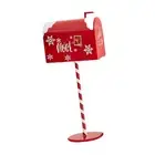 Christmas Mailbox Letters to Santa Iron Art Mailbox Letters Decoration