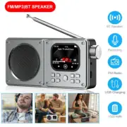 Portable Wireless Bluetooth Speaker Outdoor Stereo Bass USB TF FM Radio LOUD