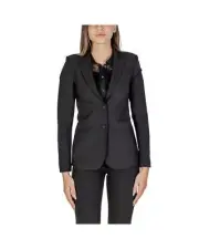 Sandro Ferrone Black Blazer Model SA15620200009RO Women Suits & Blazers