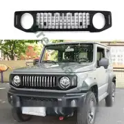 Front Bumper Grille Fits for Suzuki Jimny 2Door 4Door 2019-2024 O/Letter W/light