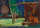 Caves : MARCEL JANCO : 1948 : Archival Quality Art Print