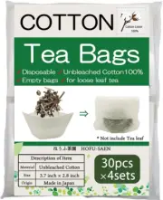 Tea Bags for Loose Leaf Tea Cotton100% Empty Disposable Unbleached Strainer Filt