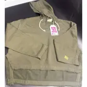 OneTeaspoon NWT Army Sweat Hoody in Khaki Army Green Size Medium MSRP $178