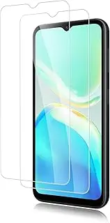 Carantee Screen Protector for Samsung Galaxy A14 Protective Glass, Pack of 2 9H Hardness Touch Accuracy for A14 5G Screen Protector, Bubble-Free, Shatterproof, Anti-Fingerprint for A14 Screen