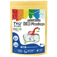 在飛比找momo購物網優惠-【T&U 泰允創意】3D列印筆材料包–紅鶴Flamingo(