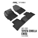 【3D】卡固立體汽車踏墊 Toyota Corolla Cross 2021-2025(僅適用油電版)