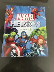 Woolworths Marvel Album And Disks Bulk Lot Album And 100 Disks