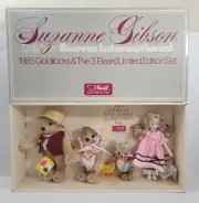 Steiff & Suzanne Gibson 1985 Goldilocks & the 3 Bears Box Set Toys 2760/5000