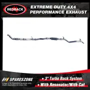 Redback Performance Exhaust Resonator & cat for Toyota Landcruiser 79 1VD-FTV