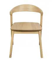 Fynn Solid Oak Dining Chair - Set of 2 - Natural