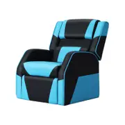 Keezi Kids Recliner Chair Sofa Lounge Black Blue