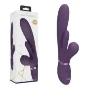 VIVE Ena USB Rechargeable Thrusting Vibrator - Model VIVE Ena - Purple - For Wom