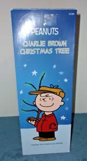 2019 PEANUTS CHARLIE BROWN 24" CHRISTMAS TREE LINUS BLANKET ORNAMENT NIB