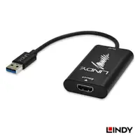 在飛比找蝦皮商城優惠-LINDY 林帝 HDMI to USB3.1 影像擷取器 