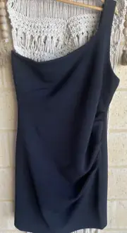 WOMENS SUPRE ONE SHOULDER PONTE DRESS SIZE XL NWT