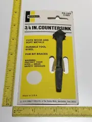 Stanley Bit Brace Countersink Old No.139 3/4" Vintage Scarce Tool NOS