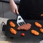 Square/rectangle Head Pancake Scraper With Blade Steak Spatula Pizza