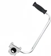 Lawn Mower Auxiliary Handle, String Trimmer Handle, Ergonomic Trimmer Grip Extension, EDGER Attachment, Stainless Steel Support Handle for Lawn Care, Comfortable, Non-Slip Garden Tool Accessories