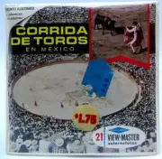 View Master B004-S, Mexico Bullfight, Spanish Version, 3 Reel Set NEW & SEALED