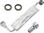 DUZFOREI Turbocharger Oil Feed Line, Turbo Oil Feed Pipe Tube Replacements for Buick Encore 2013-2018 Replaces #55592600 25198546 25200947