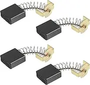 EMSea 2 Pairs of 17x17x7mm Carbon Brushes Compatible with Bosch GCM 10 Slide Mitre Saw 1619P04451