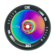 Core HOLLOW Stunt Wheel V2 110mm - Black/NeoChrome (single wheel)