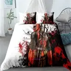 White Deadpool Doona/Quilt/Duvet Cover Set Queen/Single/Double/King Size Bed