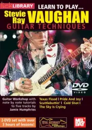STEVIE RAY VAUGHAN BLUES GUITAR TECHNIQUES *NEW* DVD