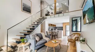 Brand new designer-chic loft apartment