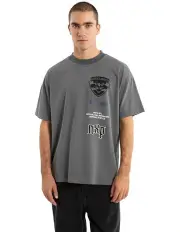 [Nena & Pasadena] Geelong Stack Tee in Grey