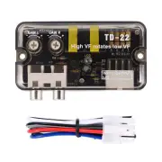 Car Stereo Audio RCA Speaker High To Low Level Output Converter Regulator