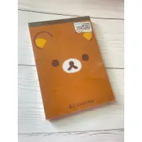 在飛比找蝦皮購物優惠-RILAKKUMA 拉拉熊便條紙 拉拉熊便條紙本 記事本 備