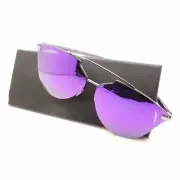 Christian Dior Reflected Pixel Ruthenium Violet Mirror New Sunglasses 6LBTE