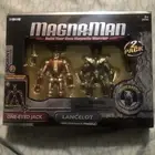 Vintage Mega Magnetic Power Force Magna Man Lancelot Ancient Warrior Capt Jack