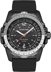 [Generic] Men's Solar Powered Digital Watch 50M Sports Watch Luminous Watch