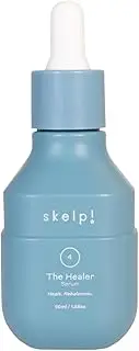 skelp!™ The Healer Serum – Weightless, Hydrating, Antioxidant Hair & Scalp Treatment with Biotin, Vitamin C, and Hydrolyzed Wheat Protein for Stronger, Healthier Hair Growth, 50ml