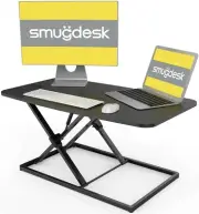 Standing Desk 30 inch Height Adjustable Converter Stand Up Computer Desk