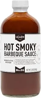 Lillie's Q Hot Smoky BBQ Sauce, 595 g