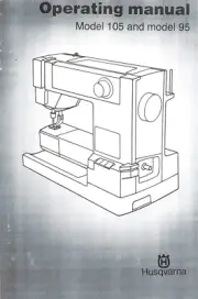Husqvarna Viking Classica 95 105 User Manual Instructions: Coil Bound 16 Pages