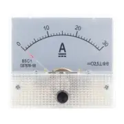1 PCS DC Voltmeter Pointer Head 85C1-DC 30A Analog Ammeter Panel Meter S6K9