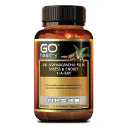 Go Healthy Ashwagandha Plus Stress & Energy 1-a-day | 60 capsules